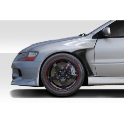 2003-2006 Mitsubishi Lancer Evolution 8 9 Duraflex AM-S Fenders - 4 Piece image - 3