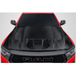 2021-2024 Ram 1500 TRX Carbon Creations TRX Look Hood - 1 Piece image - 1