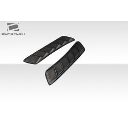 Universal Duraflex Sonic Heat Extractor Hood / Fender Air Vent Ducts - 2 Pieces image - 5