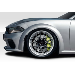 2015-2023 Dodge Charger Duraflex Hellcat Widebody Look Fender Flares - 6 Piece image - 3