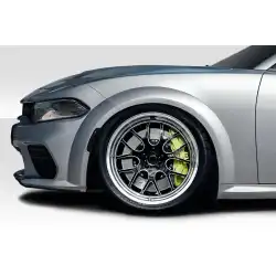 2015-2023 Dodge Charger Hellcat Widebody Look Fender Flares - 6 Piece image - 7