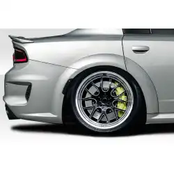 2015-2023 Dodge Charger Hellcat Widebody Look Fender Flares - 6 Piece image - 8