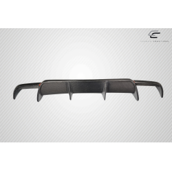2008-2012 Honda Accord 4DR Carbon Creations Ergo Rear Diffuser - 3 Pieces image - 3