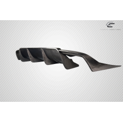 2008-2012 Honda Accord 4DR Carbon Creations Ergo Rear Diffuser - 3 Pieces image - 4