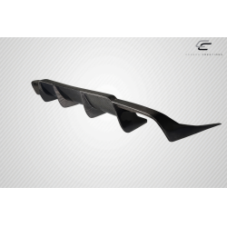 2008-2012 Honda Accord 4DR Carbon Creations Ergo Rear Diffuser - 3 Pieces image - 5