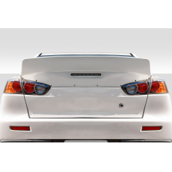 2008-2015 Mitsubishi Lancer Evolution 10 Duraflex High Kick Rear Wing Spoiler - 1 piece image - 1