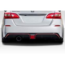 2016-2019 Nissan Sentra Duraflex N1 Rear Bumper - 1 Piece image - 1