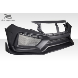 2016-2021 Honda Civic 4DR Duraflex RBT Widebody Look Front Bumper - 1 Piece image - 5