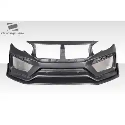 2016-2021 Honda Civic 4DR RBT Widebody Look Front Bumper - 1 Piece image - 5