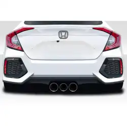 2016-2021 Honda Civic 4DR RBT Widebody Look Rear Bumper - 1 Piece image - 1