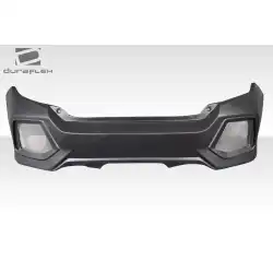 2016-2021 Honda Civic 4DR RBT Widebody Look Rear Bumper - 1 Piece image - 5