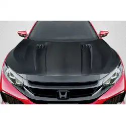 2016-2021 Honda Civic Broman Hood - 1 Piece image - 1