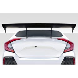 2016-2021 Honda Civic 4DR Duraflex Broman Wing Spoiler - 5 Pieces image - 1