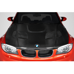 2008-2013 BMW 1 Series M Coupe E82 E88 Carbon Creations GTR Hood - 1 Piece image - 1