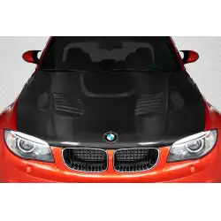2008-2013 BMW 1 Series M Coupe E82 E88 GTR Hood - 1 Piece image - 1