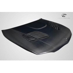 2008-2013 BMW 1 Series M Coupe E82 E88 Carbon Creations GTR Hood - 1 Piece image - 4