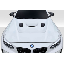 2014-2021 BMW 2 Series / 2016-2021 BMW M2 F22 F23 F87 Duraflex Power Dynamics Hood - 1 Piece image - 1