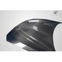 2014-2021 BMW 2 Series / 2016-2021 BMW M2 F22 F23 F87 Carbon Creations GTS Look Hood - 1 Piece image - 5