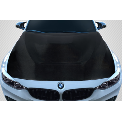2014-2018 BMW M3 F80 / 2014-2020 M4 F82 F83 Carbon Creations GTS Look Hood - 1 Piece image - 1