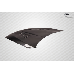 2011-2016 BMW 5 Series F10 4DR Carbon Creations Power Dynamics Hood - 1 Piece image - 5