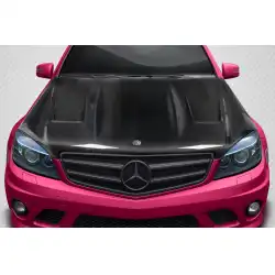 2008-2011 Mercedes C Class W204 AMGT Hood - 1 Piece image - 1
