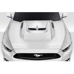 2015-2017 Ford Mustang Duraflex Kryptonic Hood - 1 Piece image - 1