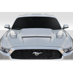 2015-2017 Ford Mustang Duraflex R Spec Hood - 1 Piece image - 1