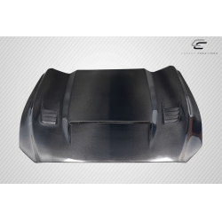 2015-2017 Ford Mustang Carbon Creations R Spec Hood - 1 Piece image - 2