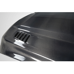 2015-2017 Ford Mustang Carbon Creations R Spec Hood - 1 Piece image - 6