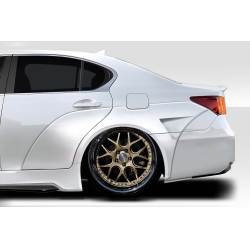 2013-2020 Lexus GS Series G200 GS300 GS350 GS450 GS450H Duraflex AM Design Wide Body Rear Fender Flares - 6 Piece image - 1