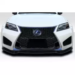 2013-2015 Lexus GS Series G200 GS300 GS350 GS450 GS450H AM Design Wide Body Front Lip Under Spoiler - 1 Piece (S) image - 1