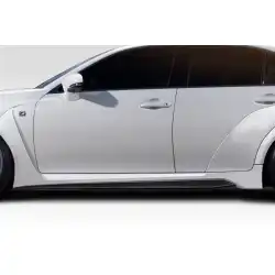 2013-2020 Lexus GS Series G200 GS300 GS350 GS450 GS450H AM Design Wide Body Side Skirts - 2 Piece image - 1