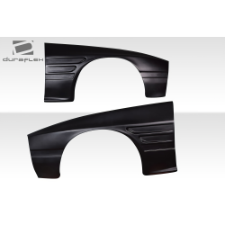 1986-1991 Mazda RX-7 Duraflex D1 Sport 30MM Front Fenders - 2 Piece image - 3