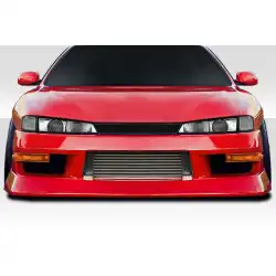 1997-1998 Nissan 240SX S14 B Sport V3 Front Bumper - 1 Piece image - 1