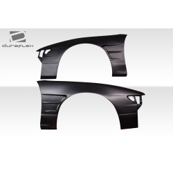 1989-1994 NIssan Silvia S13 Duraflex D1 Sport 25MM Front Fenders - 2 Piece image - 3