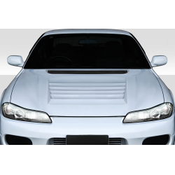 1999-2002 Nissan Silvia S15 Duraflex D1 Hood -1 Piece image - 1