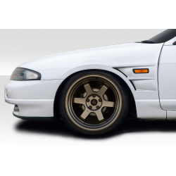 1995-1998 Nissan Skyline R33 2DR Duraflex D1 Sport 30MM Front Fenders - 2 Piece image - 1