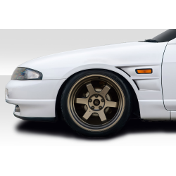 1995-1998 Nissan Skyline R33 2DR Duraflex D1 Sport 20MM Front Fenders - 2 Piece image - 1
