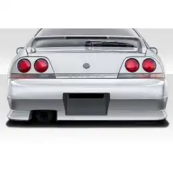1995-1998 Nissan Skyline R33 2DR D Spec Rear Bumper - 1 Piece image - 1