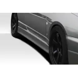 1995-1998 Nissan Skyline R33 2DR D Spec Side Skirt Rocker Panels - 2 Piece image - 6