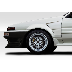 1984-1987 Toyota Corolla 2DR / HB Duraflex D1 Sport 30MM Front Fenders - 2 Piece image - 1