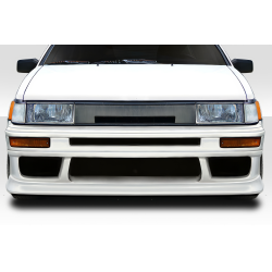 1984-1987 Toyota Corolla Levin 2DR / HB Duraflex V Speed Front Bumper - 1 Piece image - 1