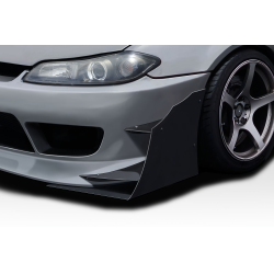 1999-2002 Nissan Silvia S15 Duraflex D1 Sport Canards - 6 Piece image - 1