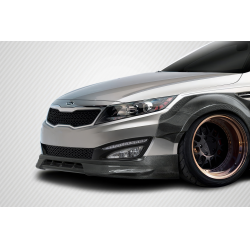 2011-2013 Kia Optima Carbon Creations CPR Body Kit - 14 Piece - Includes 116098 CPR Front Lip, 116247 CPR Side Skirts,, 116248 CPR Front Fender Flares, 116249 CPR Rear Fender Flares. 116246 CPR Rear Wing Spoiler  (S) image - 4