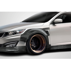 2011-2013 Kia Optima Carbon Creations CPR Body Kit - 14 Piece - Includes 116098 CPR Front Lip, 116247 CPR Side Skirts,, 116248 CPR Front Fender Flares, 116249 CPR Rear Fender Flares. 116246 CPR Rear Wing Spoiler  (S) image - 5