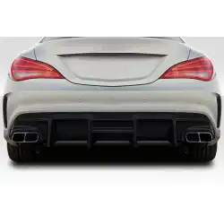 2014-2016 Mercedes CLA Class Zex Rear Diffuser - 1 Piece image - 1
