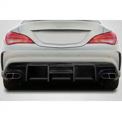 2014-2016 Mercedes CLA Class Zex Rear Diffuser - 1 Piece image - 1