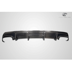 2014-2016 Mercedes CLA Class Carbon Creations Zex Rear Diffuser - 1 Piece image - 2