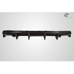 2014-2016 Mercedes CLA Class Carbon Creations Zex Rear Diffuser - 1 Piece image - 3