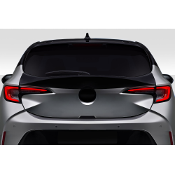2019-2023 Toyota Corolla Hatchback Duraflex Rave Rear Mid Wing Spoiler - 1 Piece image - 1